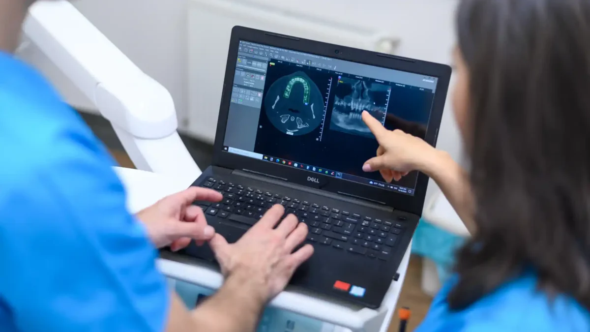 implant dentar inainte si dupa procedura EXCEDENT